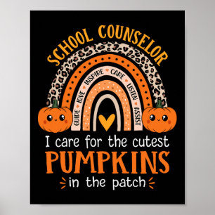 Affiche Comte de l'école Rainbow Leopard Prince Halloween