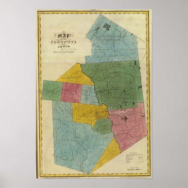 Affiche Comté de Lewis (Devant)