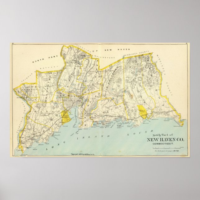 Affiche Comté de New Haven (Devant)