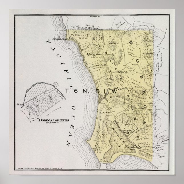 Affiche Comté de Sonoma, Californie 15 (Devant)