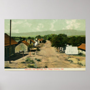 Affiche Comté de Warners Hot Springs ViewSan Diego, CA