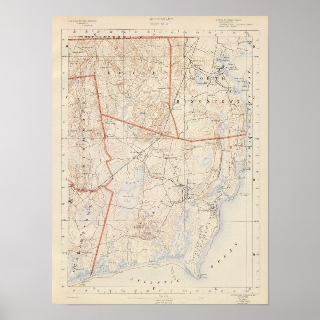 Affiche Comté de Washinton (Devant)