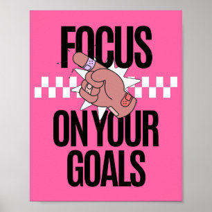Affiche Concentration Sur Vos Objectifs Inspiration