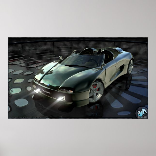 Affiche Concept car 2002 (Devant)