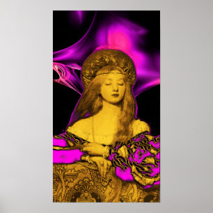 AFFICHE CONCEPTEUR DE COSTUME DE VANITY BEAUTY FASHION