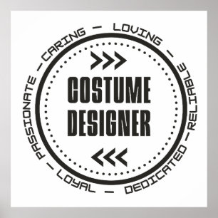 Affiche Concepteur de costumes Extraordinaires