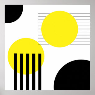 Affiche Conception abstraite