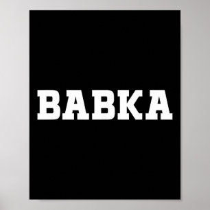 Affiche Conception alimentaire Bybka pour hommes femmes en