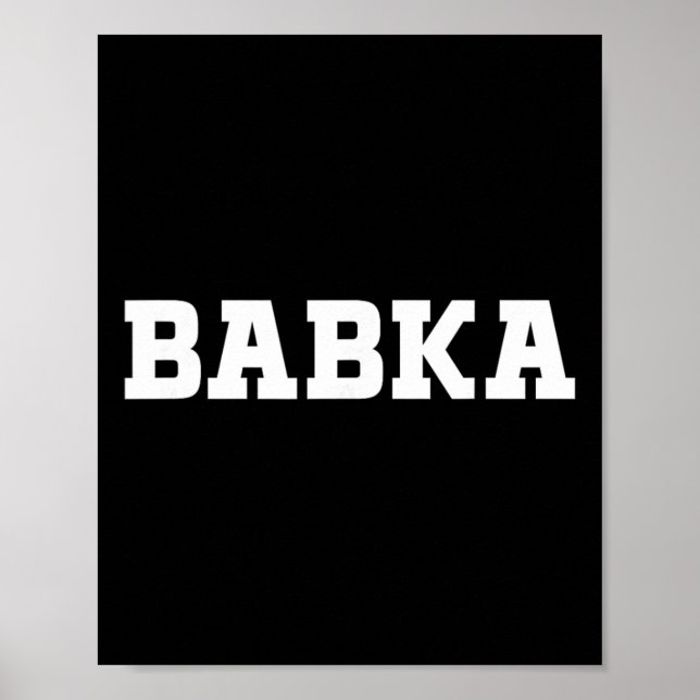 Affiche Conception alimentaire Bybka pour hommes femmes en (Devant)