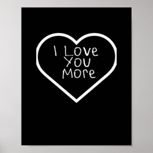 Affiche Conception Artistique 'Je T'aime Plus'