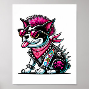 Affiche Conception Bostie Punk