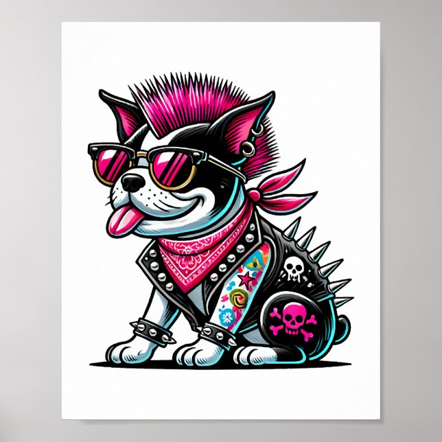 Affiche Conception Bostie Punk (Devant)