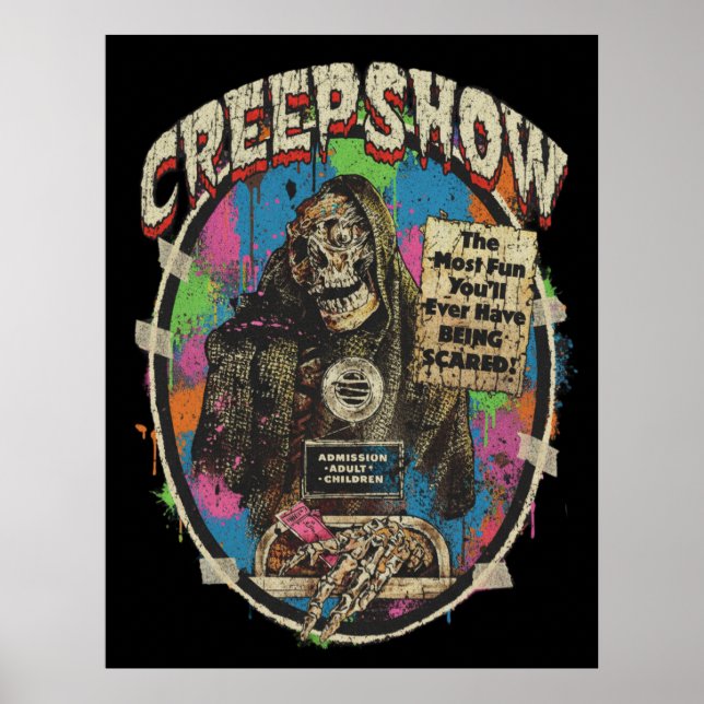 Affiche conception cool creepshow (Devant)