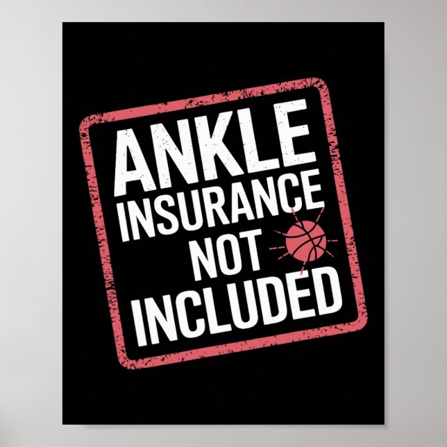 Affiche Conception d'assurance de cheville de squelette dr (Devant)