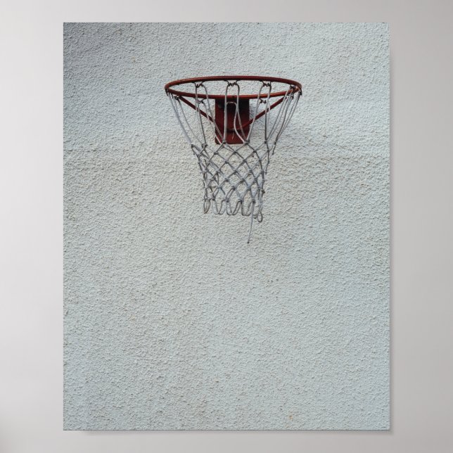 Affiche Conception de basket-ball (Devant)