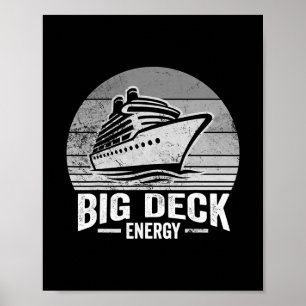 Affiche Conception de bateau de croisière à grande énergie
