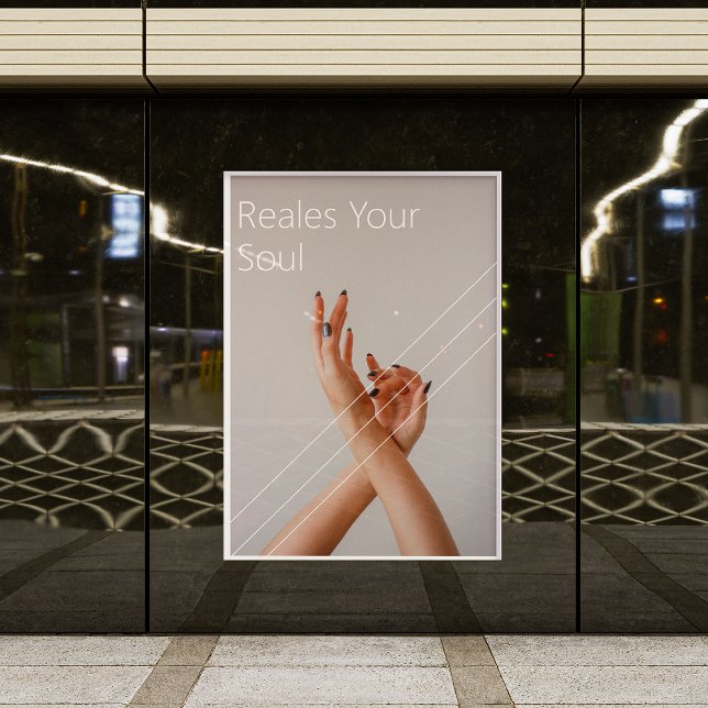 Affiche Conception de bien-être pour spa chic (Créateur téléchargé)