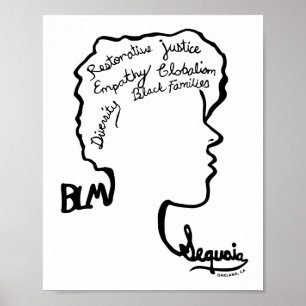 Affiche Conception de BLM - 3e place - Billie Mercado