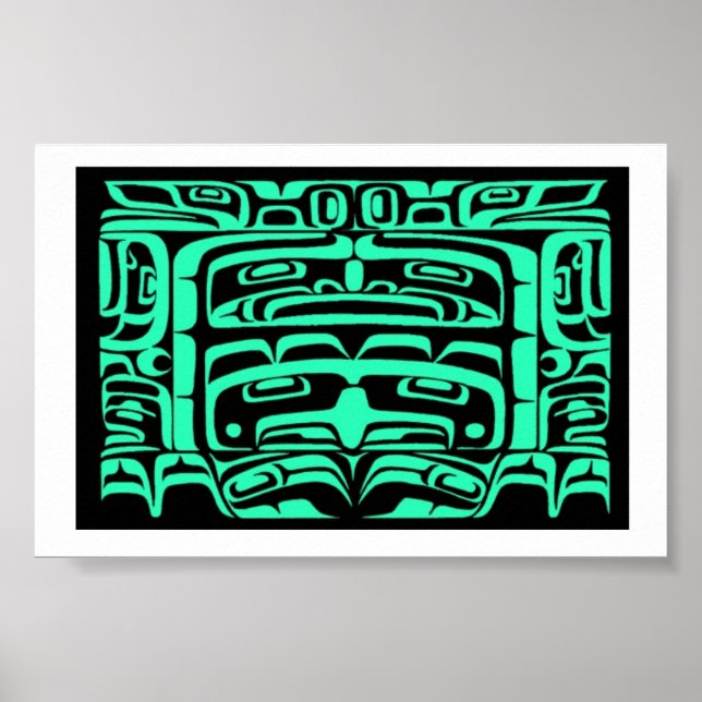 Affiche Conception de boîte Bentwood (Devant)