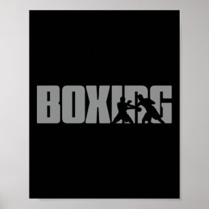 Affiche Conception De Boxe Pour Boxer - Boxe