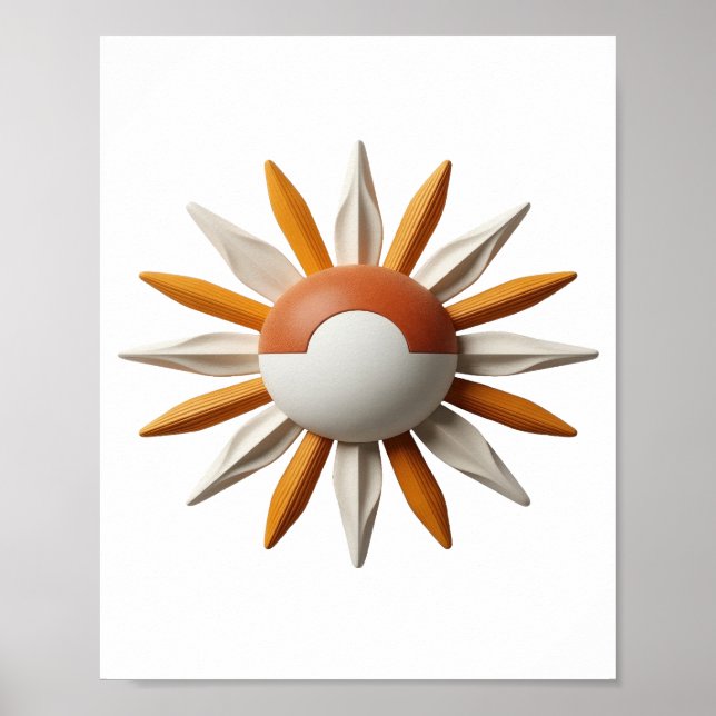 Affiche Conception de citation de boule POK MON gris tranc (Devant)