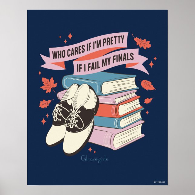 Affiche Conception de citation de finales de Gilmore Girls (Devant)
