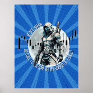 Affiche Conception de commerce de fantaisie Cyberpunk