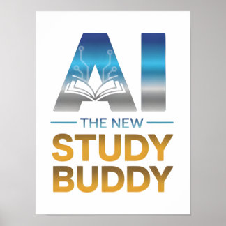Affiche Conception de compagnon d'étude en intelligence ar