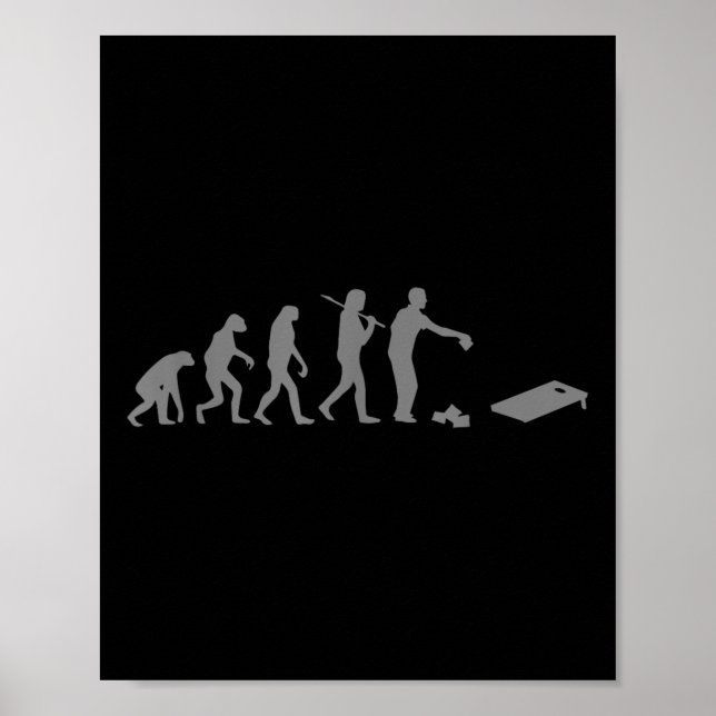 Affiche Conception de Cornhole pour hommes femmes enfants  (Devant)
