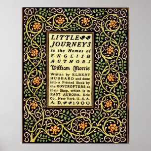 Affiche conception de couverture de livre mouvement Arts A