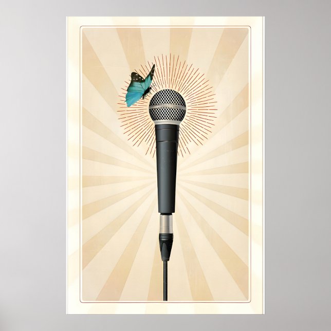 Affiche Conception de design d'impression originale inspir (Devant)