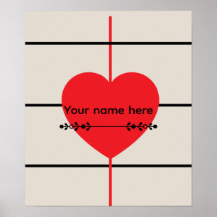 Affiche Conception de design esthétique minimaliste – Cita