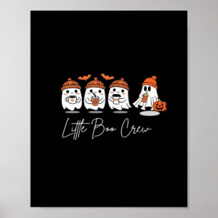 Affiche Conception de dessin pour Halloween Little Boo