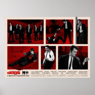 Affiche Conception de films Réservoir Dogs