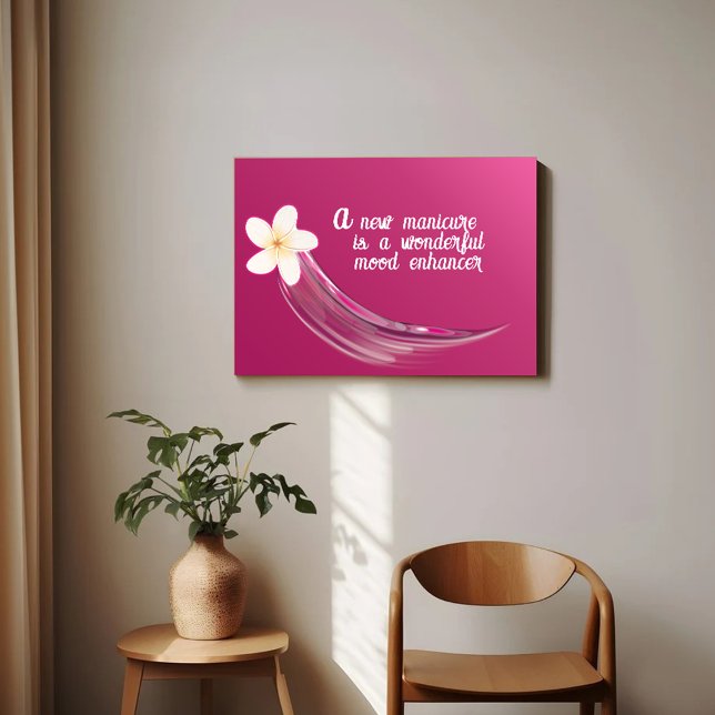 Affiche Conception de fleurs pour ongles stylés (Créateur téléchargé)