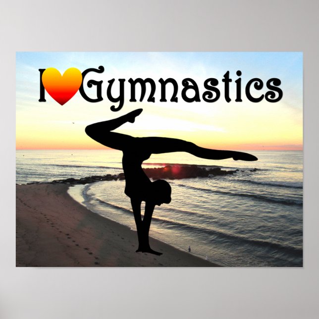AFFICHE CONCEPTION DE GYMNASTICS (Devant)