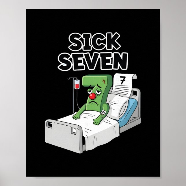 Affiche Conception de jeu de mots amusant pour costume Sic (Devant)