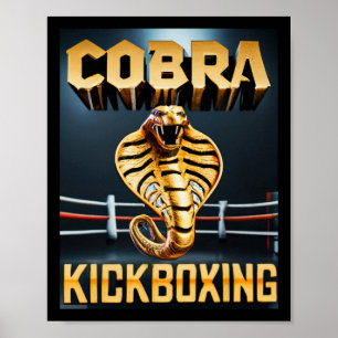 Affiche Conception de kickboxing Cobra par Don Castillo