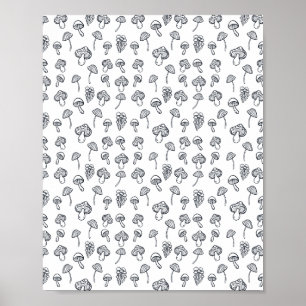 Affiche Conception de la page de couleur pour adultes