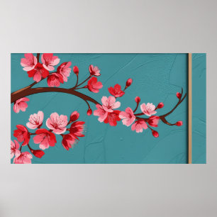 Affiche Conception de la télévision par cadre