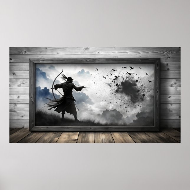 Affiche Conception de la télévision par cadre (Devant)