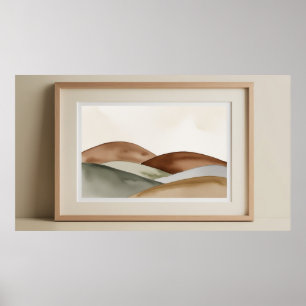 Affiche Conception de la télévision par cadre