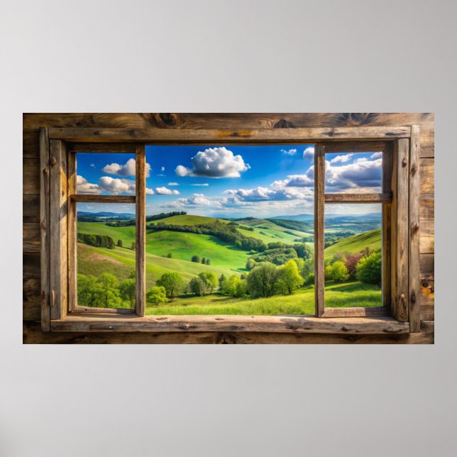 Affiche Conception de la télévision par cadre (Devant)