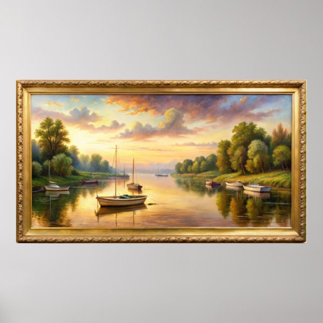 Affiche Conception de la télévision par cadre (Devant)