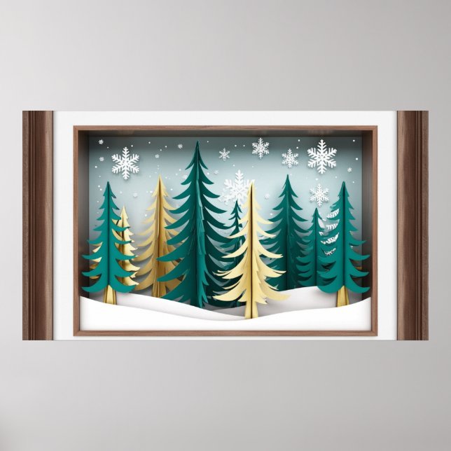 Affiche Conception de la télévision par cadre (Devant)