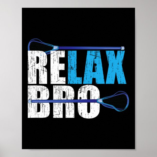 Affiche Conception de Lecteur Bro Lacrosse (Devant)