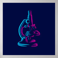 Conception de microscope coloré