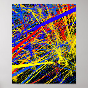 Affiche Conception de Motif géométrique Abstrait