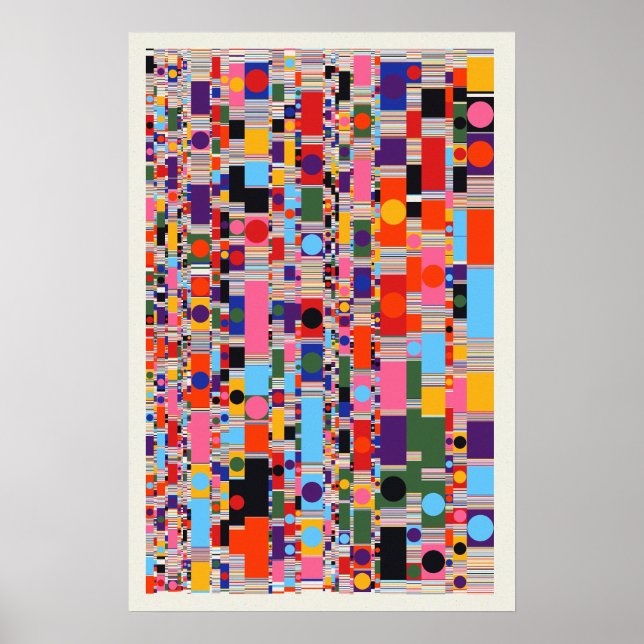 Affiche Conception de motifs de nombres de Ramanujan  (Devant)