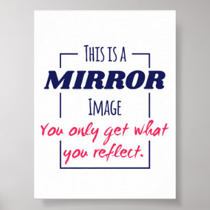 Affiche Conception de motivation Mentalité de réflexion da
